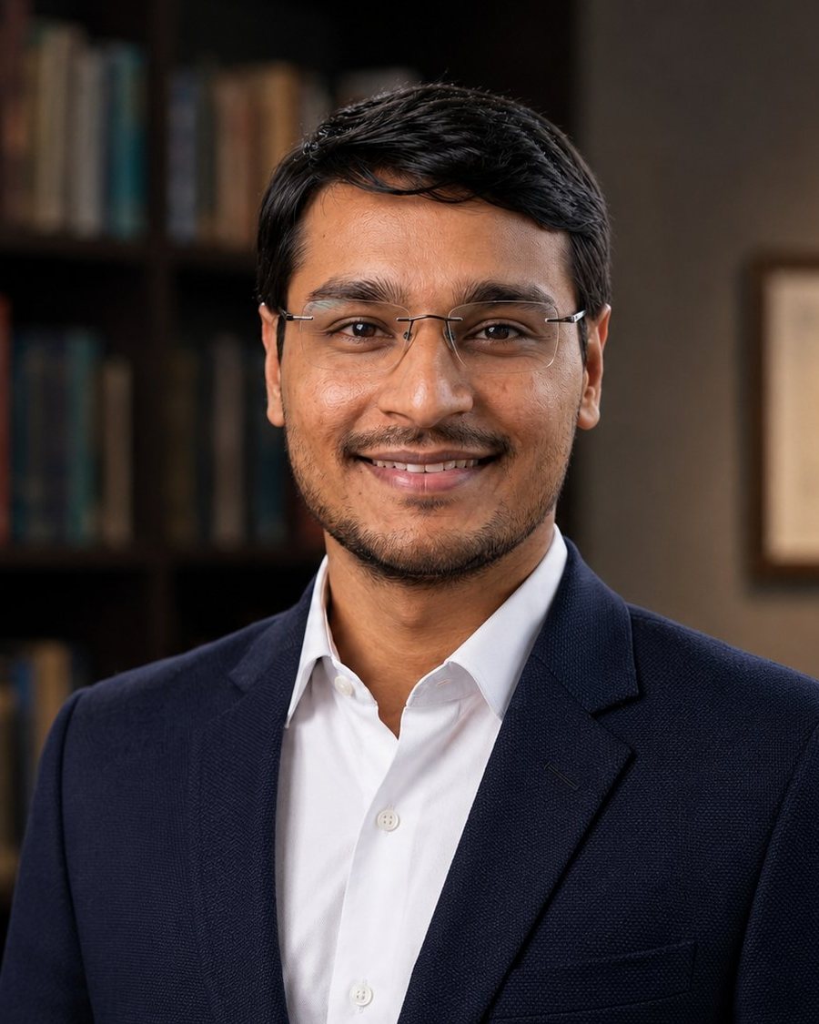 Dr. Milan Patel, Assistant Professor of Entrepreneurship at GLS University